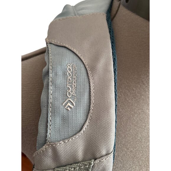 Outdoor Products Backpack Adjustable Straps Padded Back Green & Teal - Picture 5 of 9